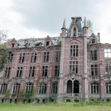 Verlassenes Kastell in Belgien