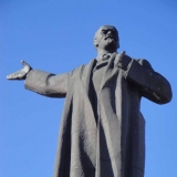 Lenin-Statue in Russland