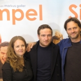 Das Team bei der Filmvorführung in München