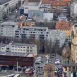 Als würde er direkt in die Stadt springen: Noriaki Kasai 2017 in Innsbruck