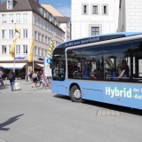 Hybrid-Bus in München