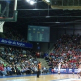 Der letzte Auftritt der FC Bayern Basketballer 2012 in Frankfurt