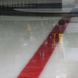 Eishockey Spielfläche im Olympia Eissportzentrum