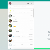 So sieht die Website von WhatsApp Web aus