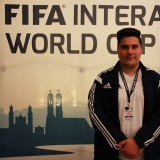 Daniel Butenko war der einzige Deutsche beim Finale des FIFA Interactive World Cup in München.