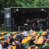 Musik und Bier beim TUNIX 2015