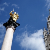 Der Münchner Marienplatz: Das Zentrum der Stadt.