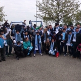 Alte und Neue Fans des TSV 1860 München.