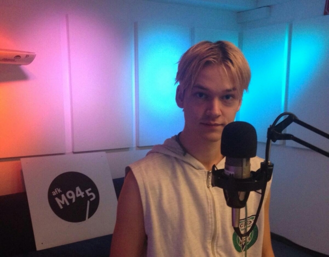 Asbjørn im M94.5 Studio