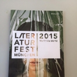 Literaturfest Plakat