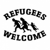 Refugees-welcome-schwarz-180x180