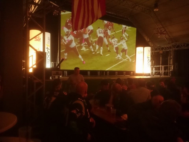 Superbowlparty 2015 in der Tonhalle München