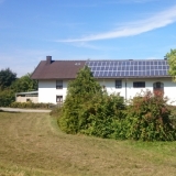 Haus mit Solaranlage