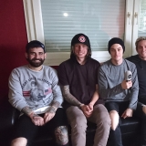 The Word Alive backstage