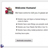 Ein freundlicher Mozilla Roboter