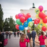 Luftballons auf dem Streetlife Festival im Juni