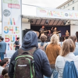 Die M94.5-Bühne beim Streetlife Festival im Juni